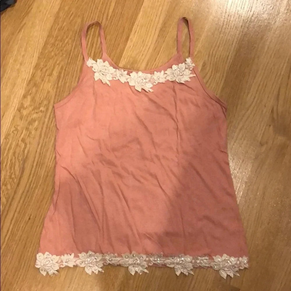 Lace trimmed cami - size small - Picture 1 of 4